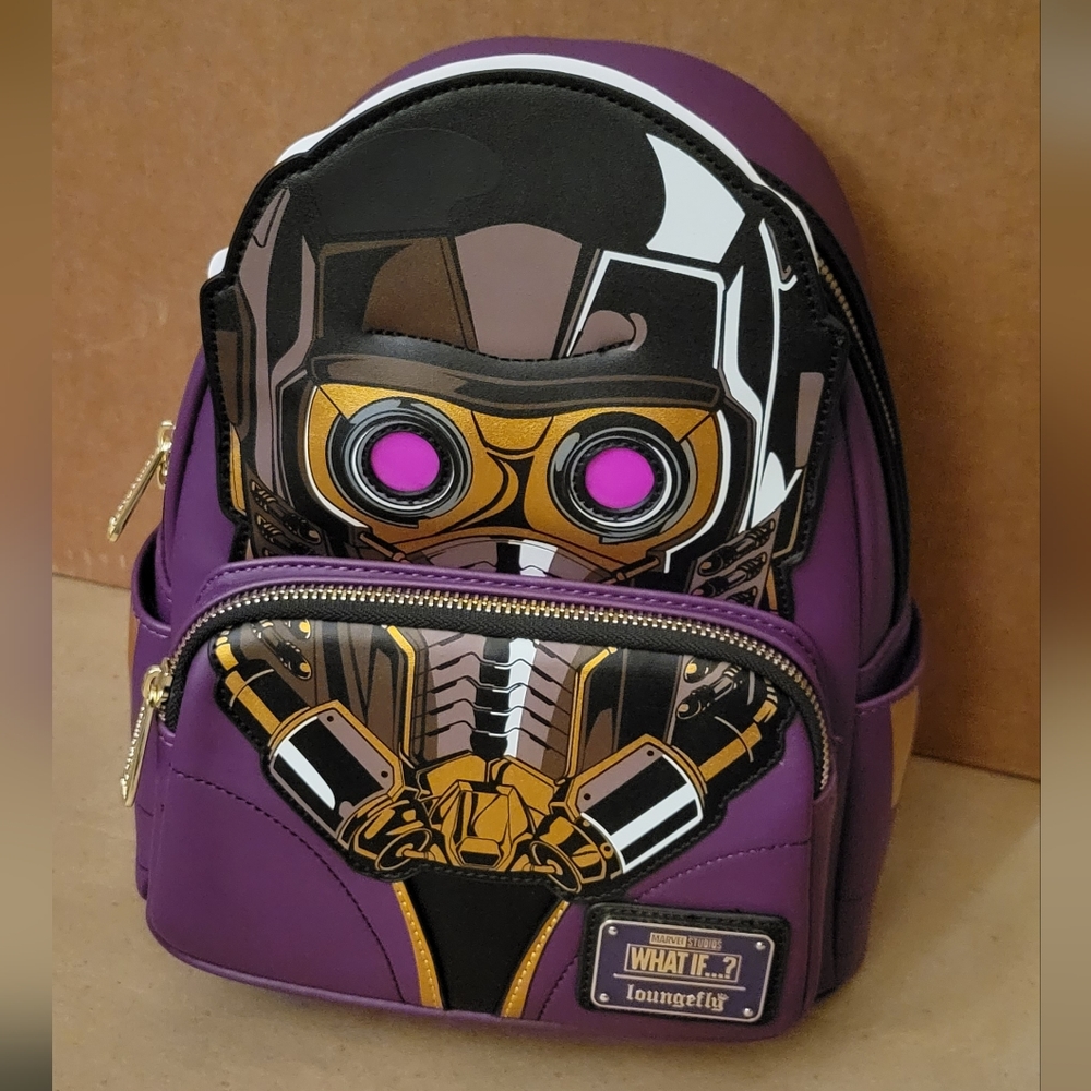 What If... Star-Lord T’challa Cosplay Light Up Mini Backpack